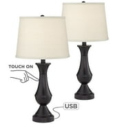 nightstand lamp with usb port ultra modern table regency hill traditional table lamps set of with usb charging port led bronze oatmeal shade nightstand lamp with usb port ultra modern table regency hill traditional table lamps set of with usb charging port led bronze oatmeal shade